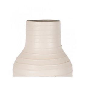 Vaso Bianco Ceramica 17 x 17 x 30 cm