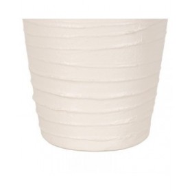 Vaso Bianco Ceramica 17 x 17 x 30 cm
