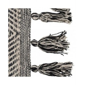 Tappeto Grigio 70 % cotone 30 % Poliestere 80 x 150 cm