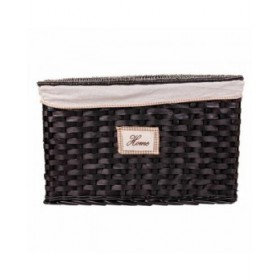 Set di Due Bauli Alexandra House Living Marrone scuro Legno di salice 46 x 46 x 76 cm