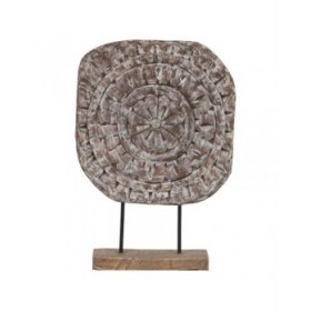 Statua Decorativa Naturale 35,5 x 10,5 x 51 cm