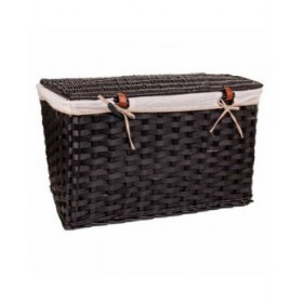 Set di Due Bauli Alexandra House Living Marrone scuro Legno di salice 46 x 46 x 76 cm