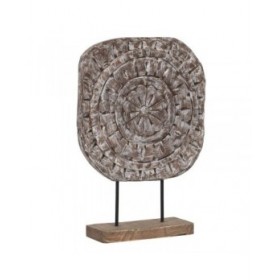 Statua Decorativa Naturale 35,5 x 10,5 x 51 cm