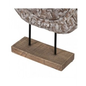 Statua Decorativa Naturale 35,5 x 10,5 x 51 cm