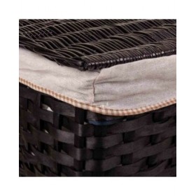 Set di Due Bauli Alexandra House Living Marrone scuro Legno di salice 46 x 46 x 76 cm