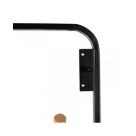 Appendiabiti Nero Ferro 45 x 7 x 150 cm
