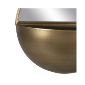 Specchio da parete Dorato 36 x 17 x 40 cm