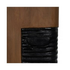 Statua Decorativa Marrone Maschera 20,5 x 12 x 49 cm