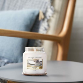 Candela Profumata Yankee Candle Classic Medium Jar Candles Talco 411 g