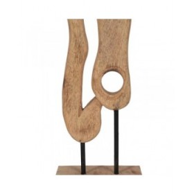Statua Decorativa Naturale Astratto 15 x 9 x 68,5 cm
