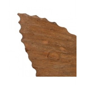 Scultura Beige Legno di mango 49,5 x 9 x 53,5 cm Conchiglia