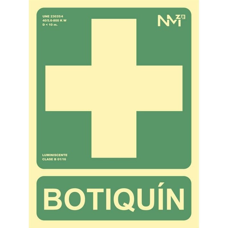Segnale Adesivo Archivo 2000 Kit di pronto soccorso PVC 22,4 x 30 cm
