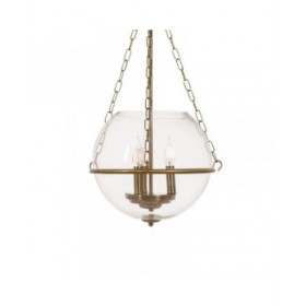 Lampadario Dorato Cristallo Ferro 220-240 V 35 x 35 x 70 cm