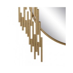 Specchio da parete Dorato Verticale 72 x 3,5 x 110 cm