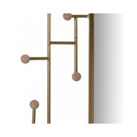 Specchio da parete Dorato Verticale 55 x 2,5 x 100 cm
