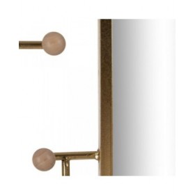 Specchio da parete Dorato Verticale 55 x 2,5 x 100 cm