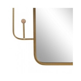 Specchio da parete Dorato Verticale 55 x 2,5 x 100 cm