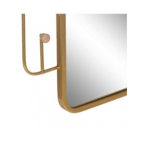 Specchio da parete Dorato Verticale 55 x 2,5 x 100 cm