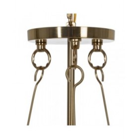 Lampadario Dorato Cristallo Ferro 220-240 V 35 x 35 x 72 cm