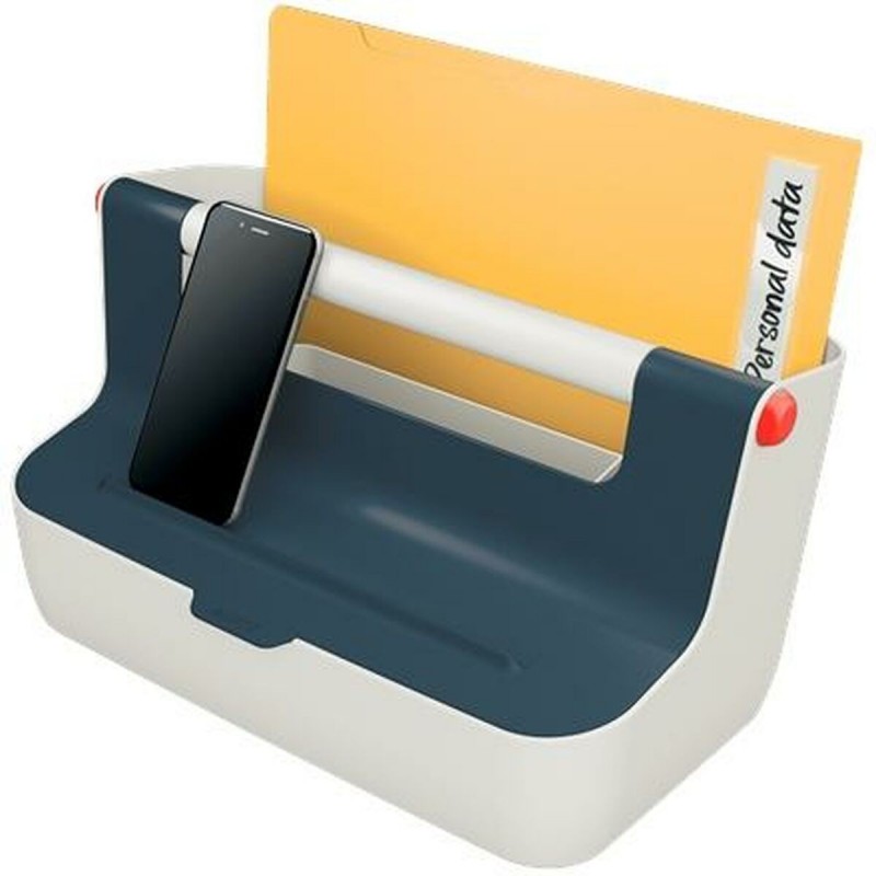 Scatole Portaoggetti Leitz Cosy Grigio ABS 21,4 x 19,6 x 36,7 cm Maniglia per il trasporto