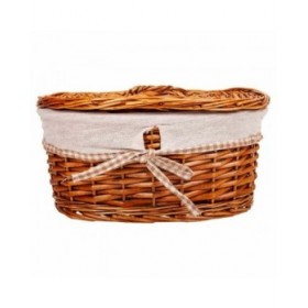 Scatole per conservare Alexandra House Living Naturale vimini Legno di salice 20 x 14 x 10 cm 23 x 14 x 30 cm 2 Pezzi
