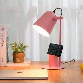 Lampada da scrivania iTotal COLORFUL Rosa Metallo 35 cm