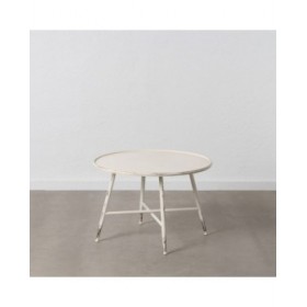 Tavolino da Caffè Crema 75 x 75 x 50 cm