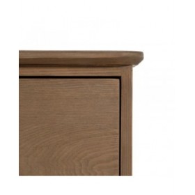 Credenza PAUL Nero Naturale 120 x 41 x 77 cm
