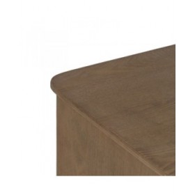 Credenza PAUL Nero Naturale 120 x 41 x 77 cm