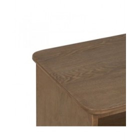 Mobile TV Nero Naturale Ferro Legno di abete 150 x 41 x 59 cm
