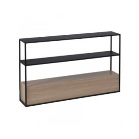 Ingresso Nero Naturale 122,5 x 22,5 x 75 cm