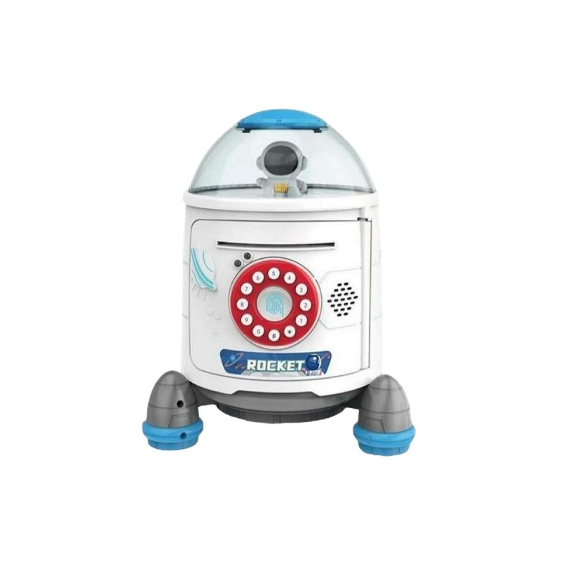 Salvadanaio Roymart Rocket Cassaforte 20,5 x 24,5 x 20,5 cm