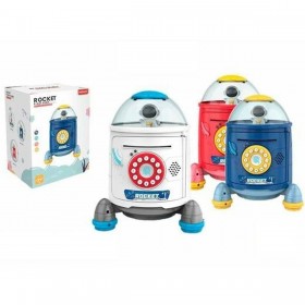 Salvadanaio Roymart Rocket Cassaforte 20,5 x 24,5 x 20,5 cm