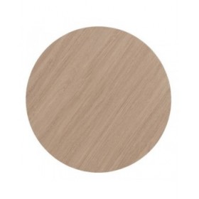 Tavolino da Caffè Nero Naturale 65 x 65 x 37,5 cm