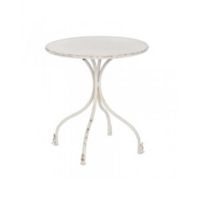 Tavolo aggiuntivo Crema Ferro 70 x 70 x 75 cm