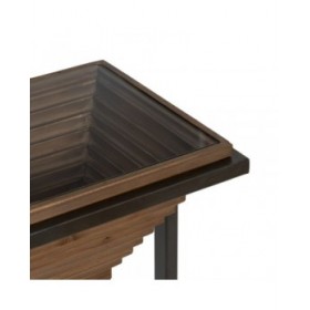 Ingresso Nero Naturale 134 x 32 x 83 cm