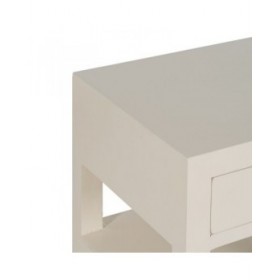 Comodino ORIENTE Bianco Legno MDF 50 x 40 x 66 cm