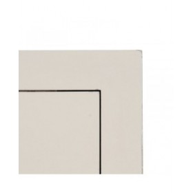 Comodino ORIENT Bianco Legno di abete Legno MDF 45 x 30 x 66 cm