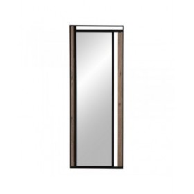 Specchio da parete NUDE Nero Beige 45 x 2 x 100 cm