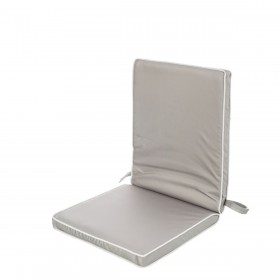Cuscino per sedie 90 x 40 x 4 cm Grigio