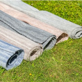 Tappeto per Esterni Goa 120 x 180 x 0,5 cm PET Terra