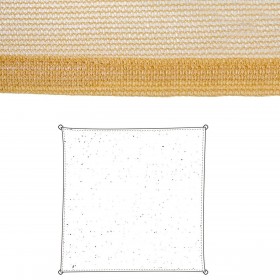 Stoffa Tenda 300 x 300 x 0,5 cm Beige Polietilene