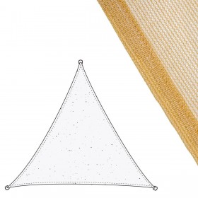 Stoffa 3 x 3 m Tenda 300 x 300 x 0,5 cm Beige Polietilene