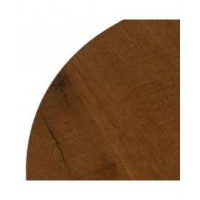 Tavolo Nero Naturale Legno MDF 60 x 60 x 75 cm