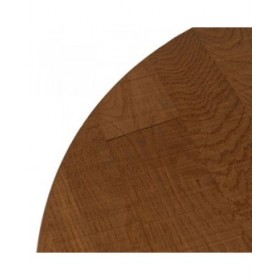 Tavolo Nero Naturale Legno MDF 80 x 80 x 75 cm
