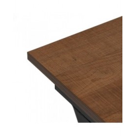 Scrivania Legno MDF Naturale 120 x 60 x 75 cm
