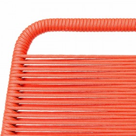 Sedia da giardino Antea 57 x 61 x 90 cm Rosso Corda