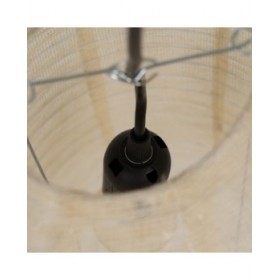 Lampadario Beige Ferro 220-240 V 20 x 20 x 42,5 cm