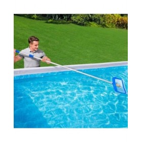 Bestway Telescopio Piscina in Alluminio 457 cm Retrattile Giardino 58702
