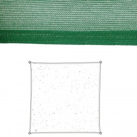 Vele parasole Tenda Verde Polietilene 300 x 300 x 0,5 cm